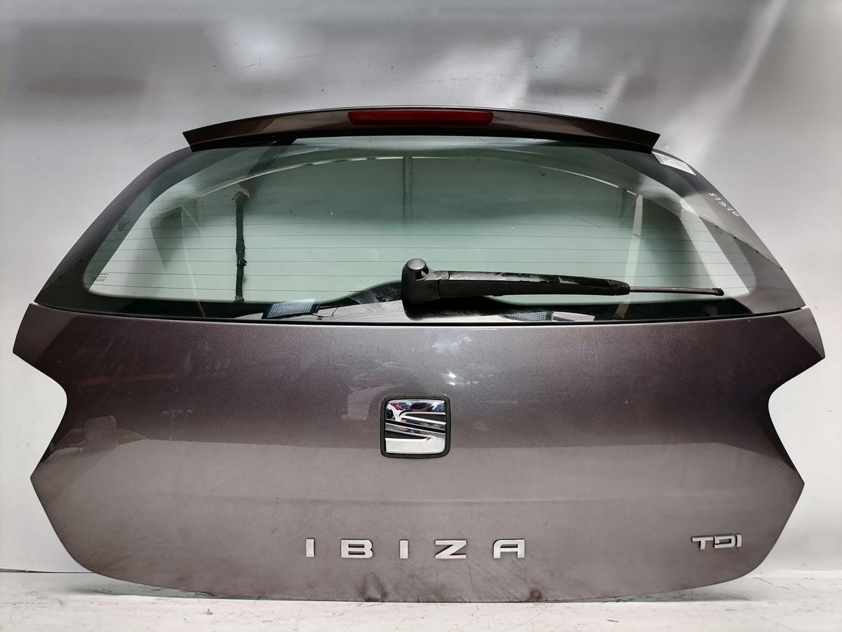 Seat Ibiza 6J original Heckklappe mit Heckscheibe LS7K Graumetallic Flie&szlig;heck Bj.2015